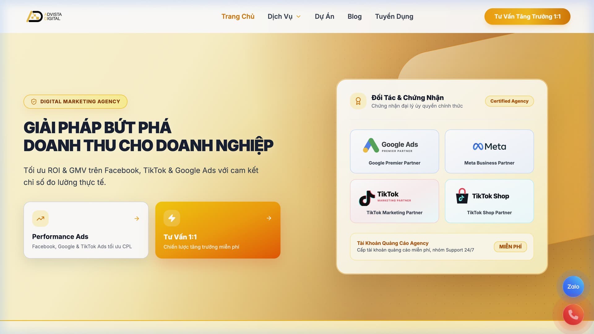Advista & Rechiu — Performance Ads & CRM