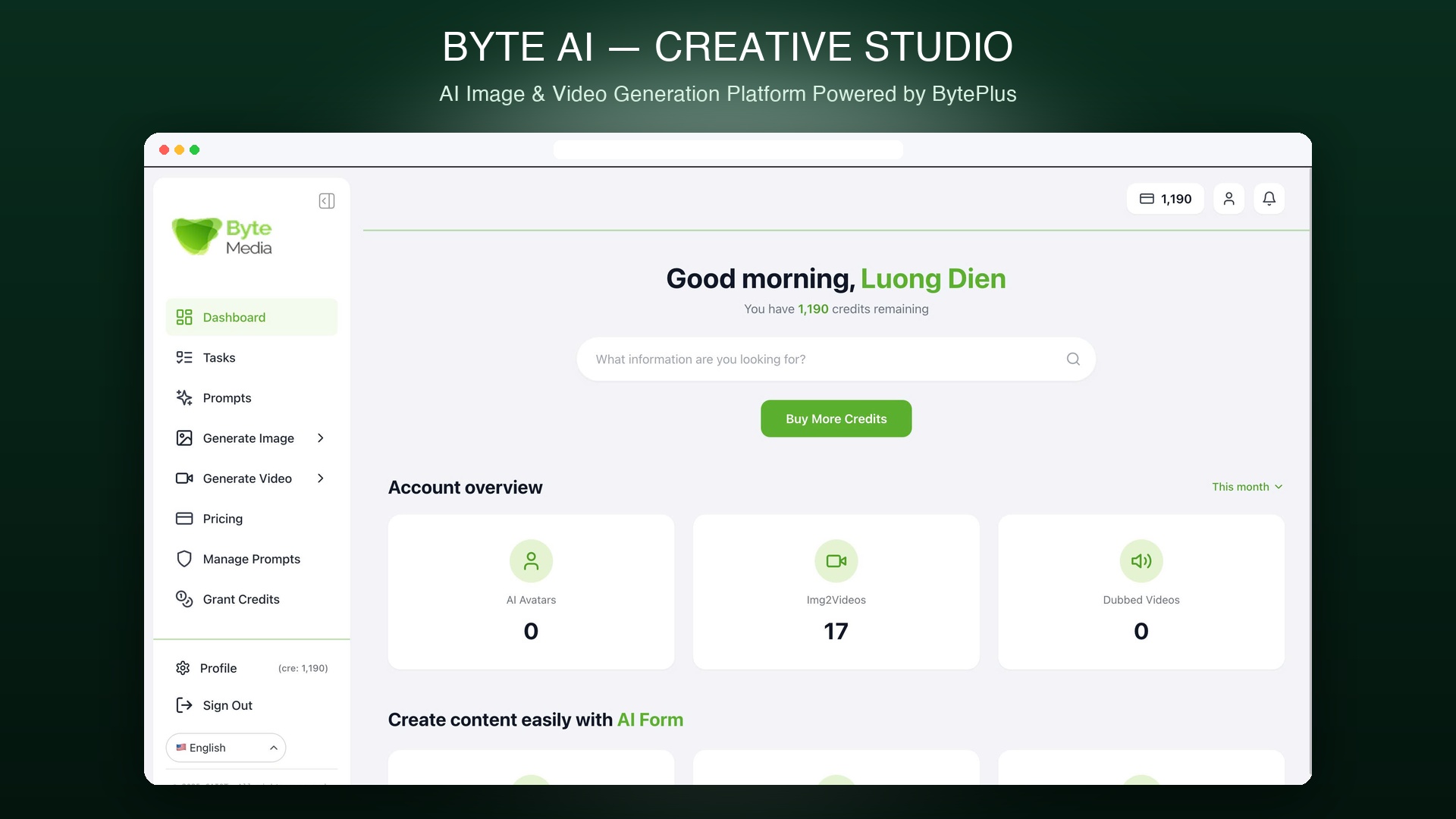 Byte AI — Video Generator (Bytemedia)